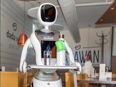 A reopened Dutch restaurant is the utilization of robots to implement social distancing by serving and seating prospects — glance the arrangement it works