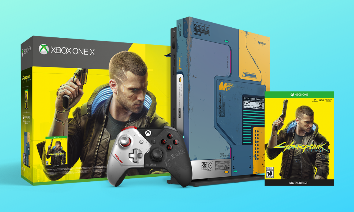 Change: Cyberpunk 2077 Xbox One X Console Is Equipped Out