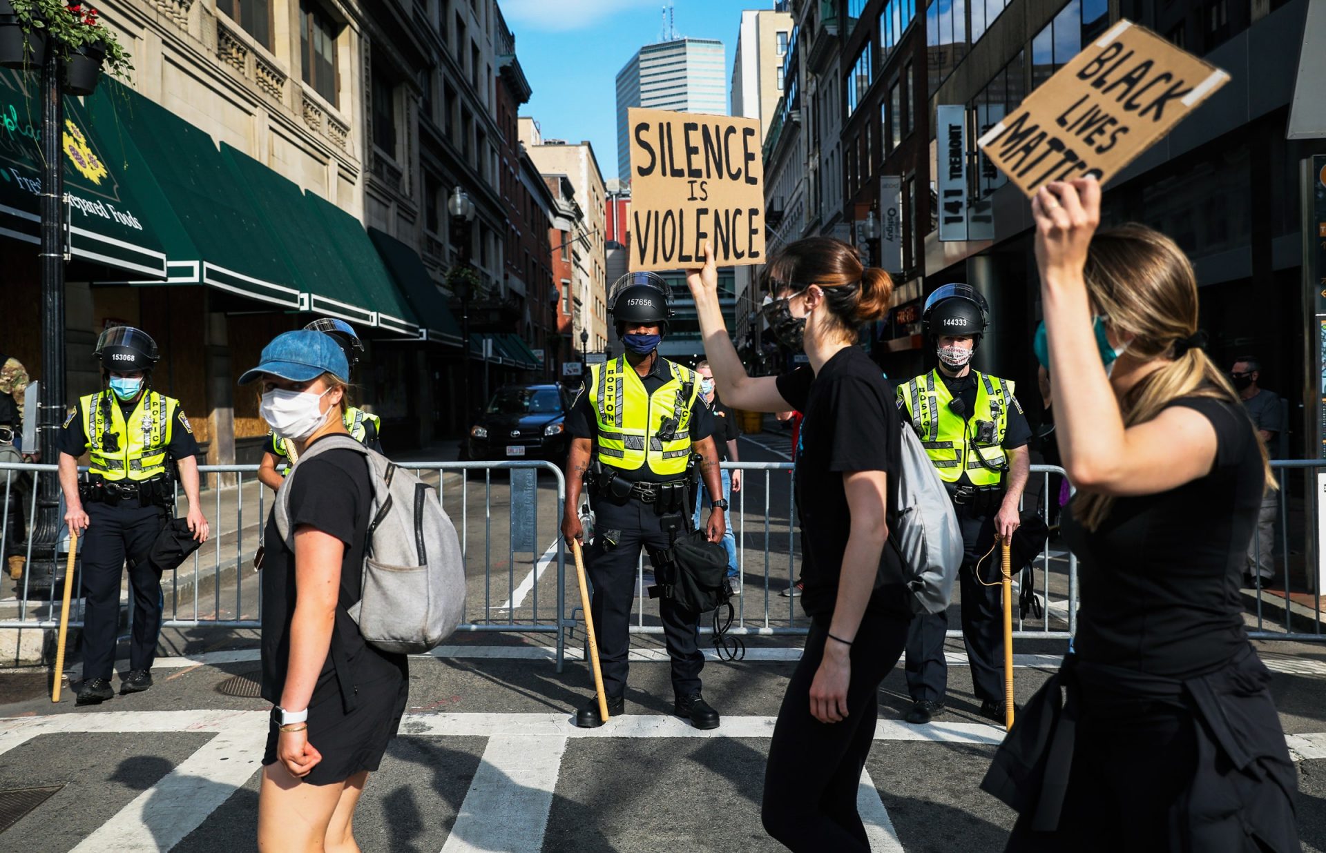 Sizable Tech’s Aim in Policing the Protests