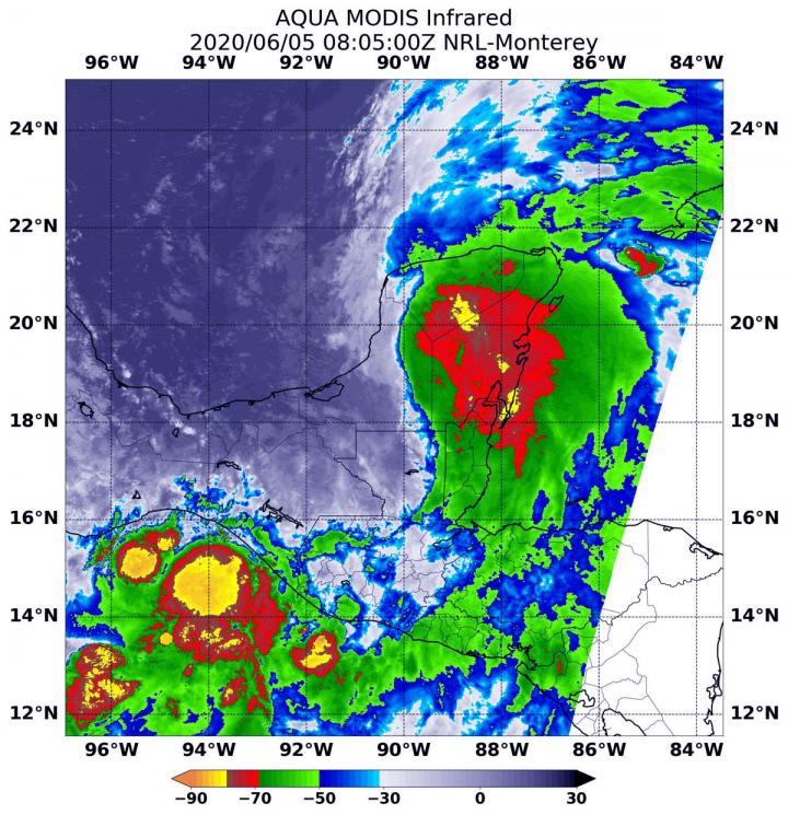 NASA analyzes Cristobal, the extensive rainmaker