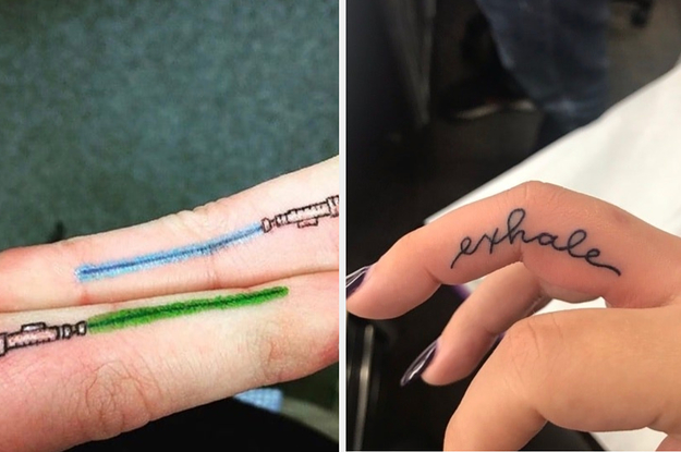 29 Finger Tattoo Ideas That Are In actuality Exact