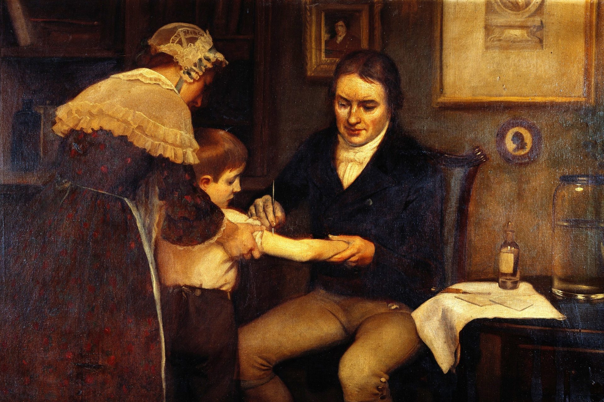 Who Learned the First Vaccine?