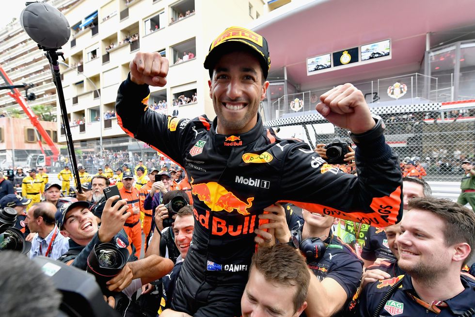 Formulation 1 Driver Daniel Ricciardo Hits the Gasoline on His Dwelling Exercise