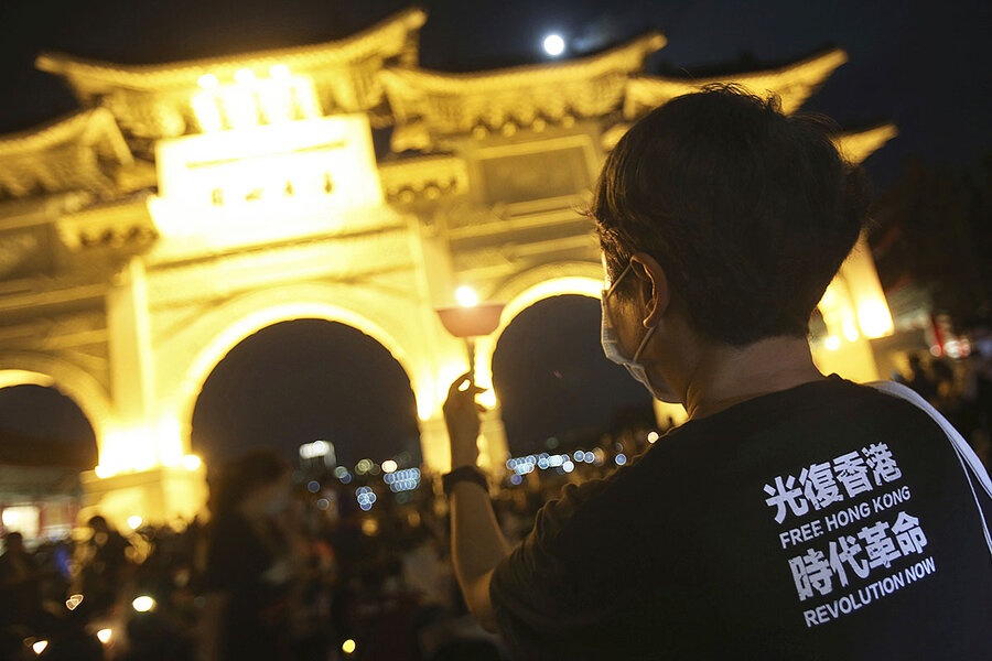 How China’s heavy steps in Hong Kong reverberate in Taiwan