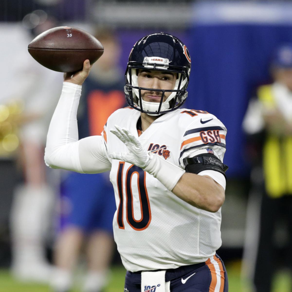 Mitchell Trubisky Has ‘A Lot of Accurate Football Sooner than Him,’ Bears OC Says