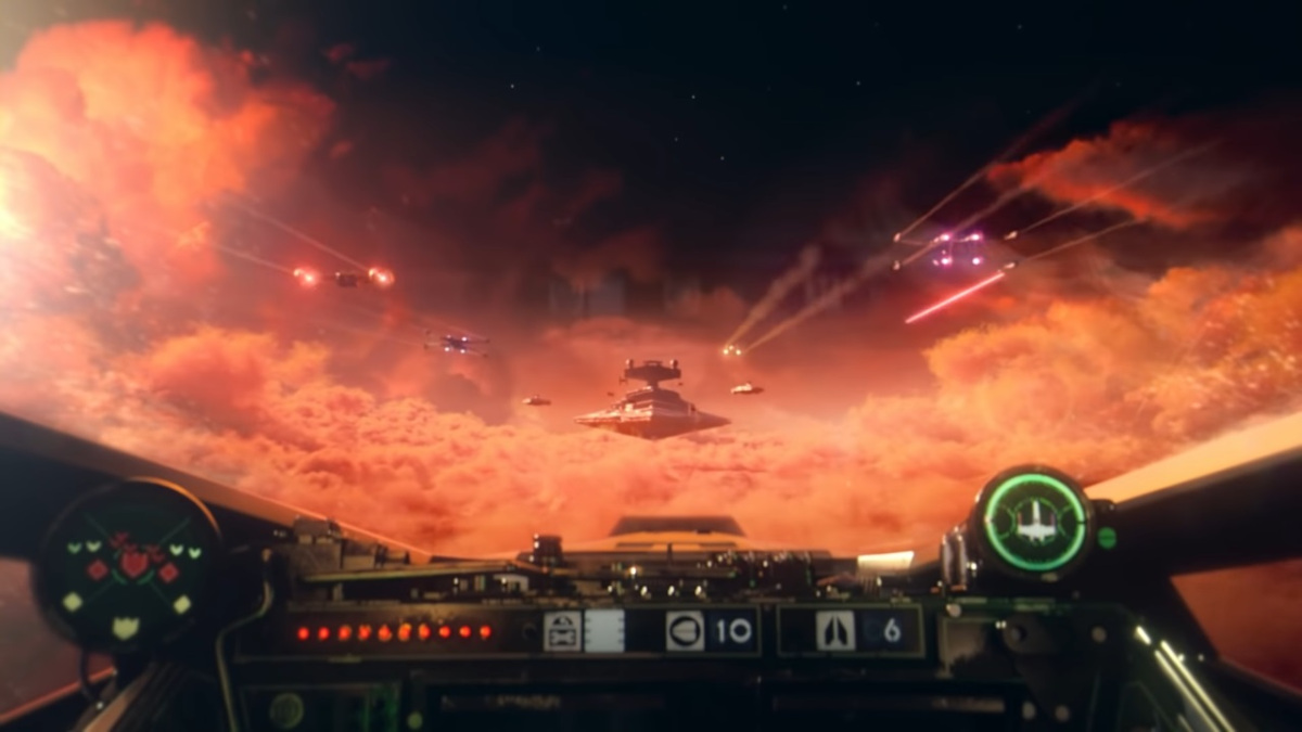 Star Wars: Squadrons gameplay gets printed at EA Play for Not E3