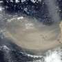 NASA observes natty Saharan dust plume over Atlantic ocean