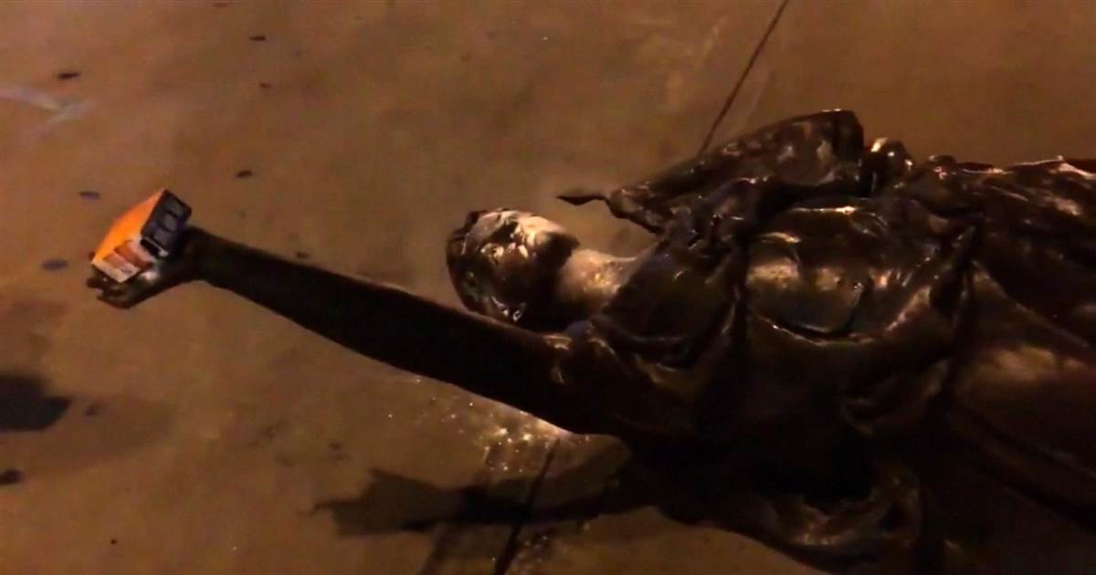Two statues pulled down in Madison, Wis., in in a single day protests