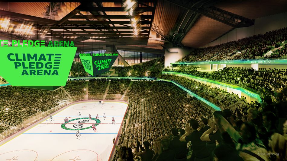 Mom Earth reportedly stoked for Amazon’s new ‘Climate Pledge Arena’ hockey stadium