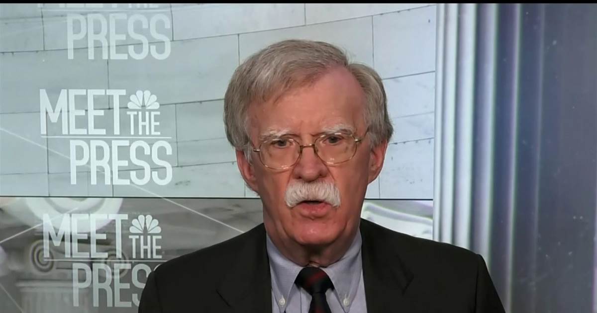 Bolton: ‘Very wretched’ about 2020 election, is no longer going to vote for Biden