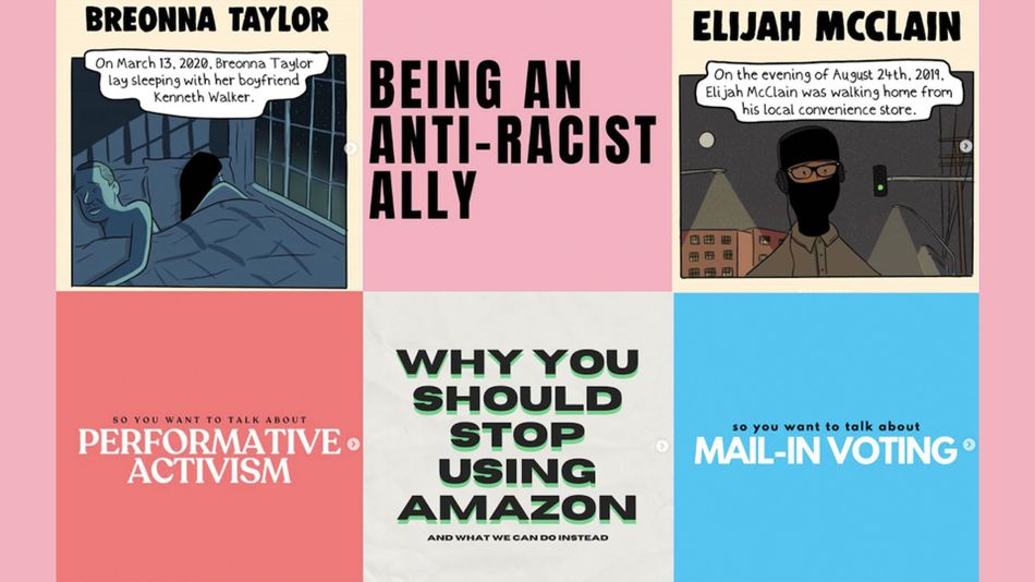 Instagram is flooded with artsy activism guides. Right here’s the myth within the abet of them.