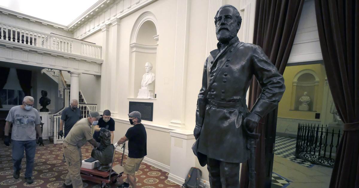 Virginia evicts Accomplice monuments from its dispute Capitol