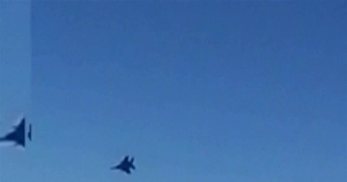 U.S. fighter jet has finish call with Iranian passenger plane