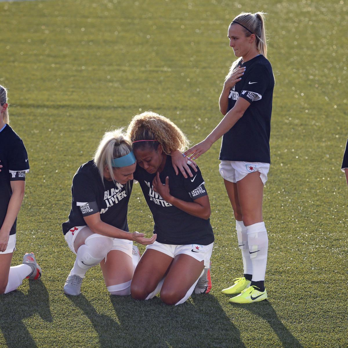 Red Stars’ Rachel Hill Explains Standing Whereas Crew Kneeled At some stage in Anthem