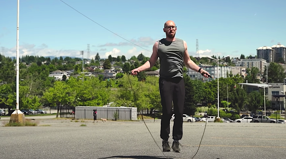 What Came about When This Man Jumped Rope Every Day for 30 Days