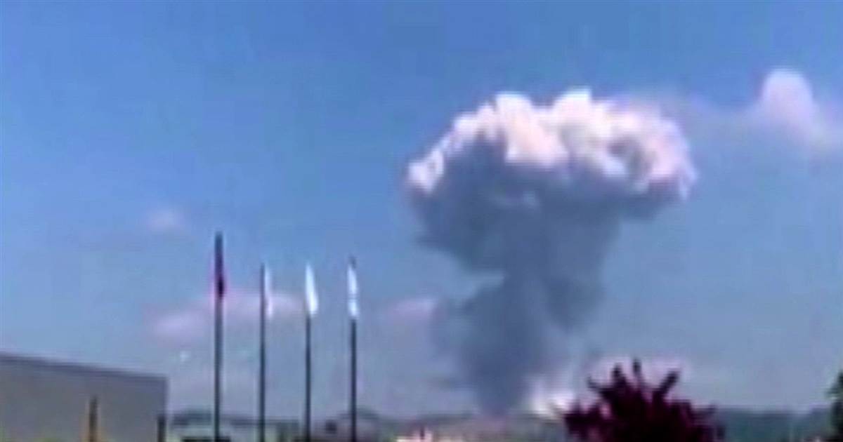 Caught on camera: Explosions rock fireworks manufacturing facility in northwest Turkey