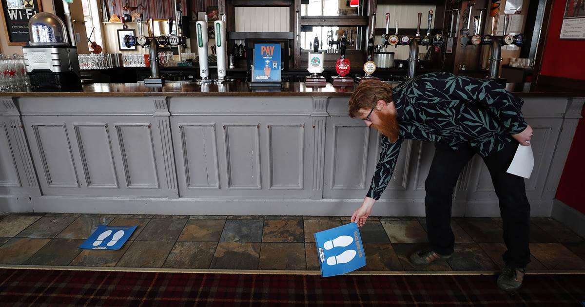 A if truth be told English ‘independence day’: Pubs reopen despite lingering virus