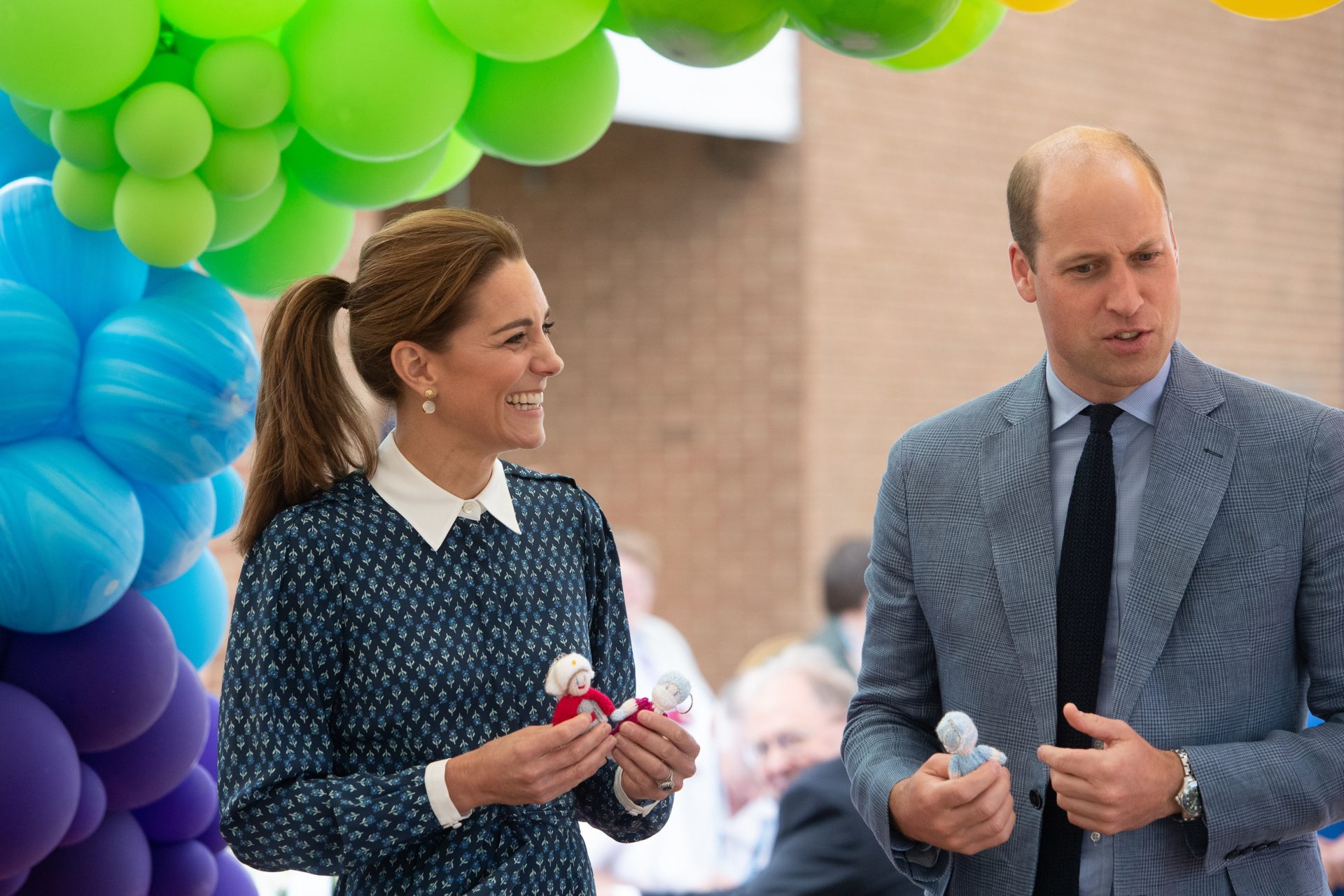 Kate Middleton and Prince William Wore Matching Blue to Queen Elizabeth Health facility For a Particular Proceed to