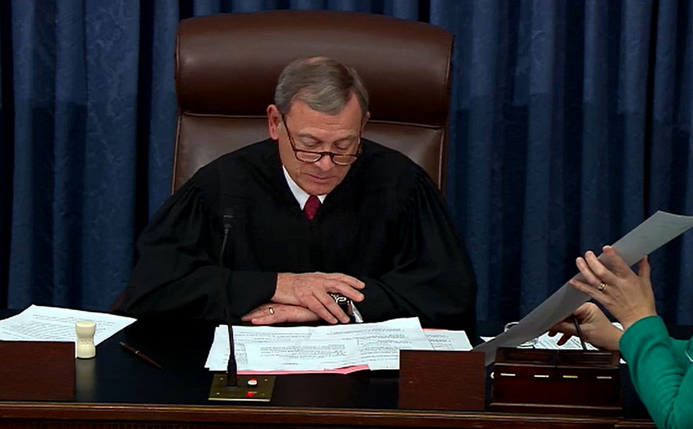 Chief Justice John Roberts used to be hospitalized in June after fall