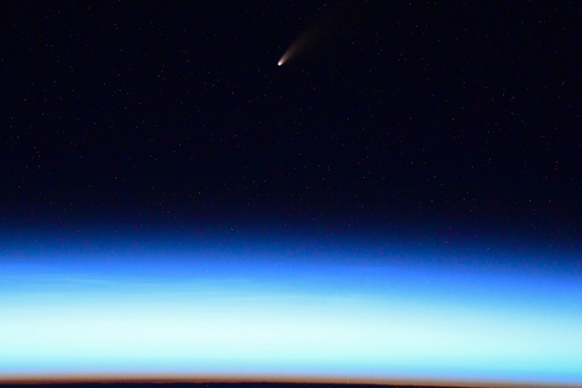 Comet NEOWISE is ‘an wide perceive’ from house, astronaut says (video)