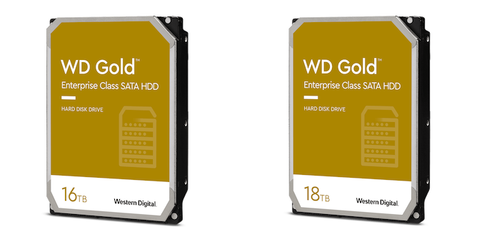 Western Digital’s 16TB and 18TB Gold Drives: EAMR HDDs Enter the Retail Channel