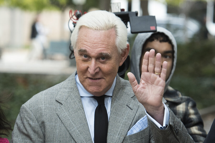 In 11th-hour commutation, Trump liberates Roger Stone