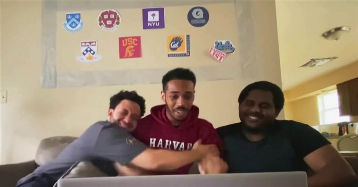 Future Harvard legislation student discusses his viral acceptance video