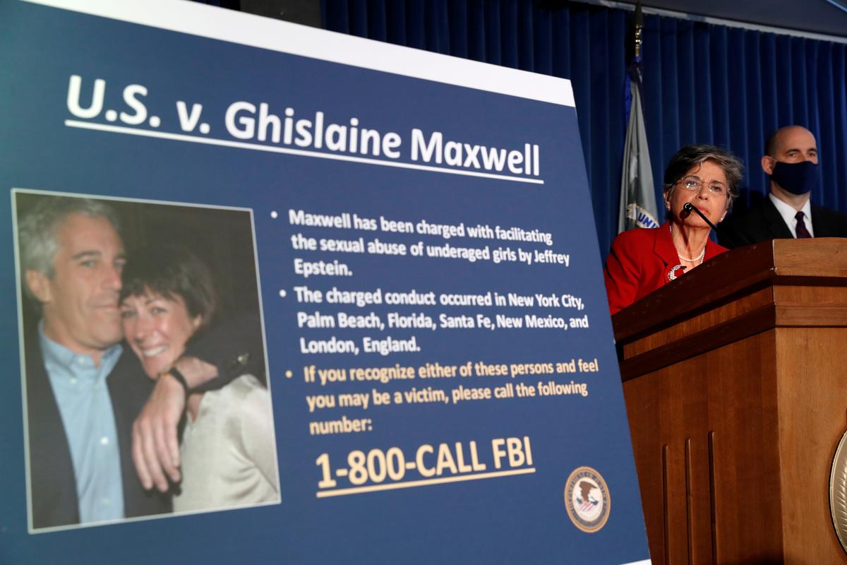 U.S. renews opposition to Ghislaine Maxwell getting bail in Epstein case