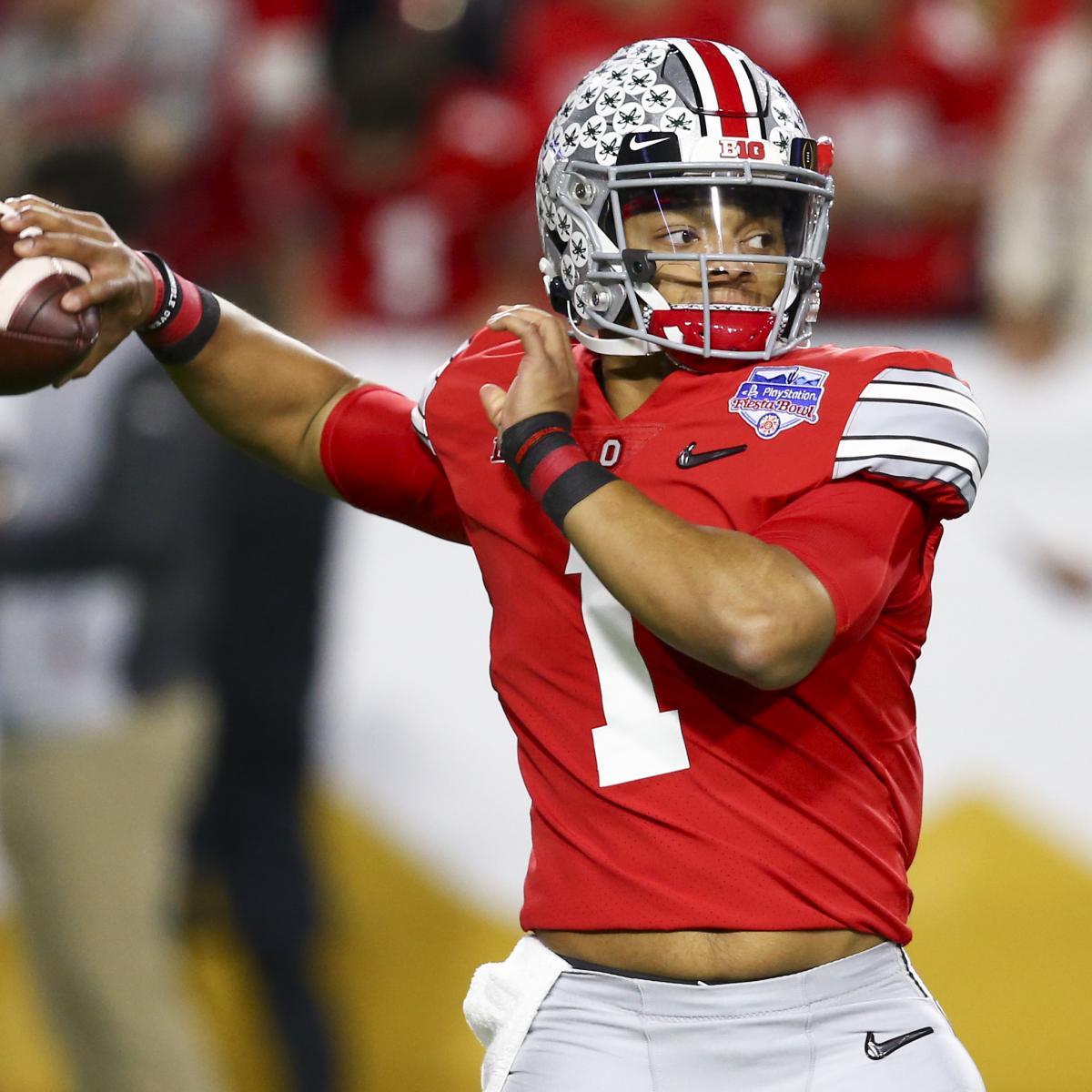 NFL Draft 2021: Mock Predictions for Justin Fields, Penei Sewell, Top Potentialities