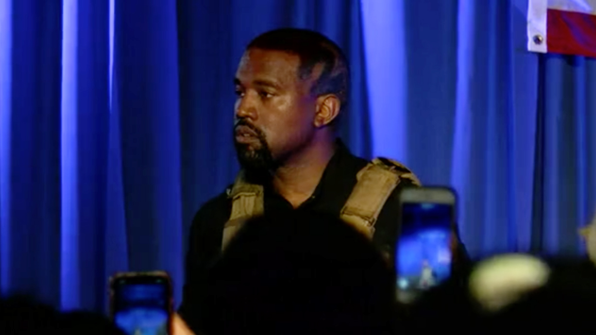 Kanye West Breaks Down, Makes Doubtful Claim About Harriet Tubman at South Carolina Rally