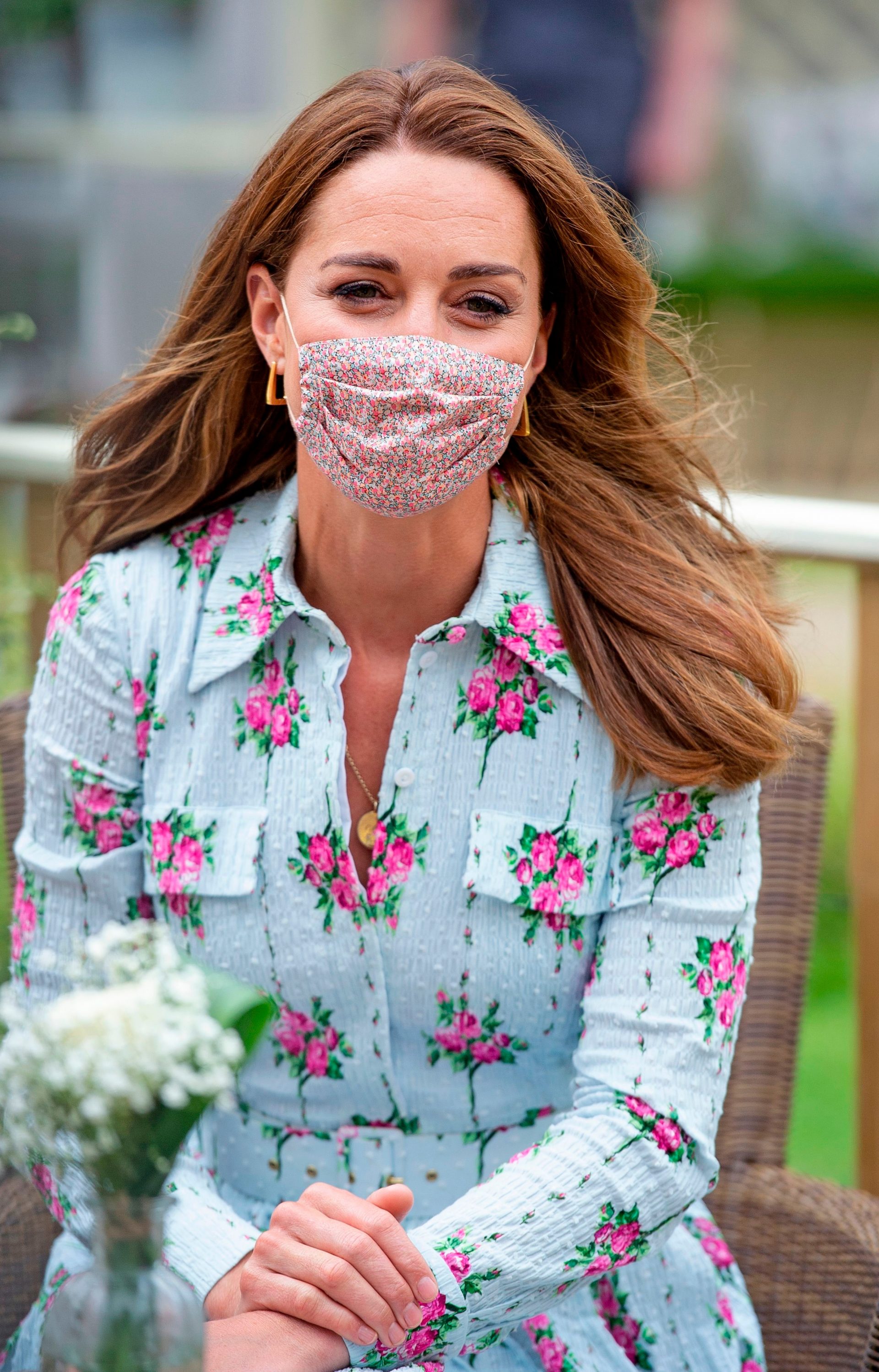 Kate Middleton Face Camouflage: We Discovered the Staunch Floral Face Camouflage Ancient by the Duchess