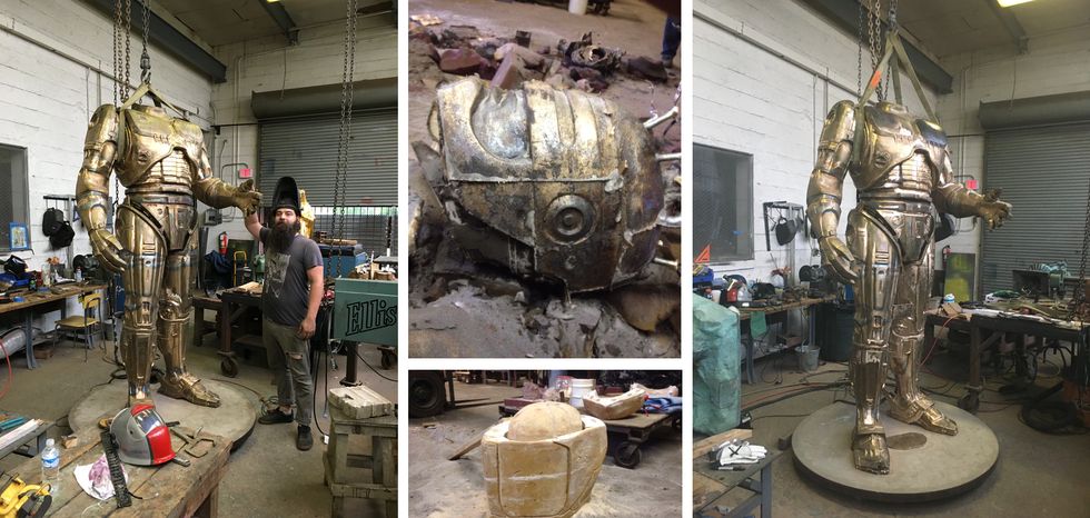 Detroit’s Excellent Robocop Statue, Merely a few Decade in the Making, Is Almost Done