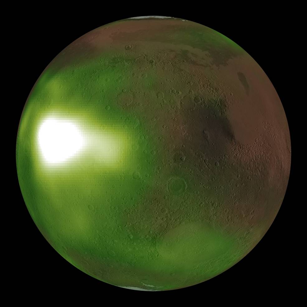 The eerie inexperienced ‘nightglow’ of Mars pulses in ultraviolet gentle in sleek NASA views