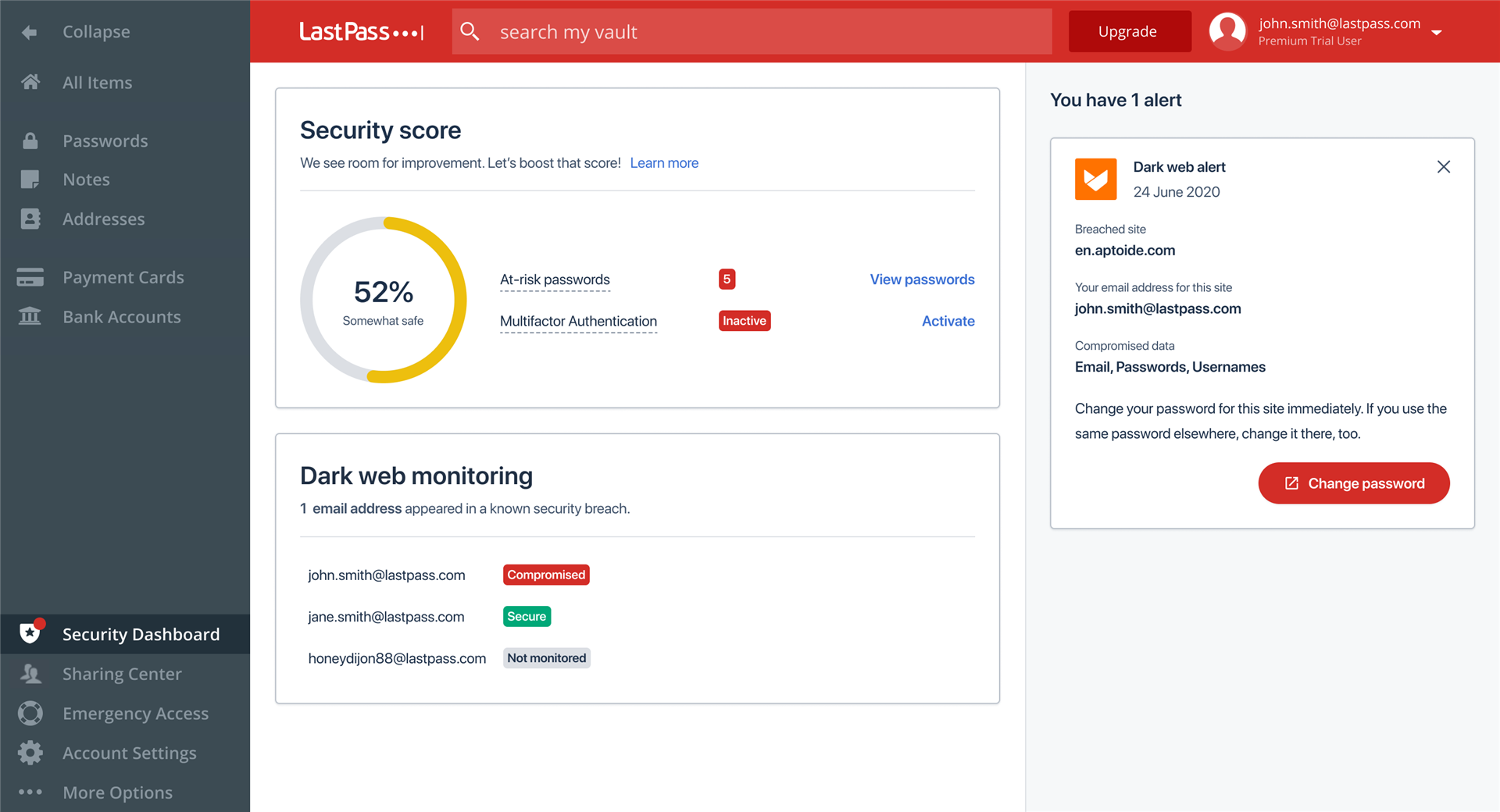 LastPass Launches a New Safety Dashboard for All Customers, Password Monitoring for Paid Subscribers