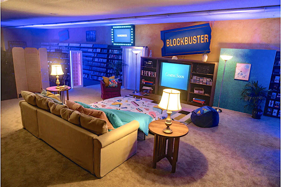 You Can Now E book the Closing Blockbuster in The US for a Sleepover