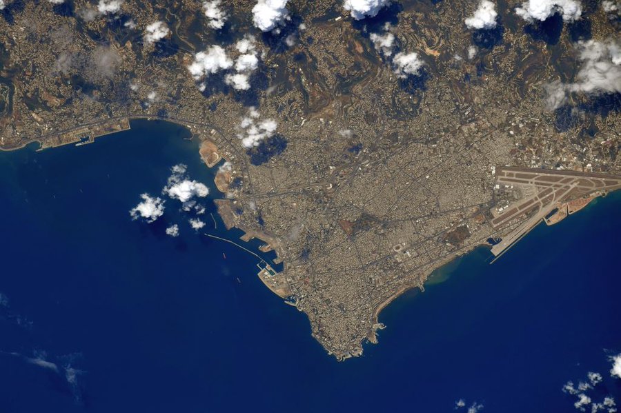 NASA astronaut mourns Beirut blast victims from region