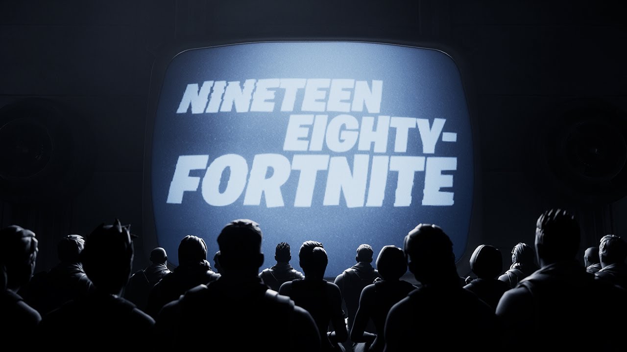 Epic mocks Apple’s iconic ad in their ‘Nineteen Eighty-Fortnite’ video