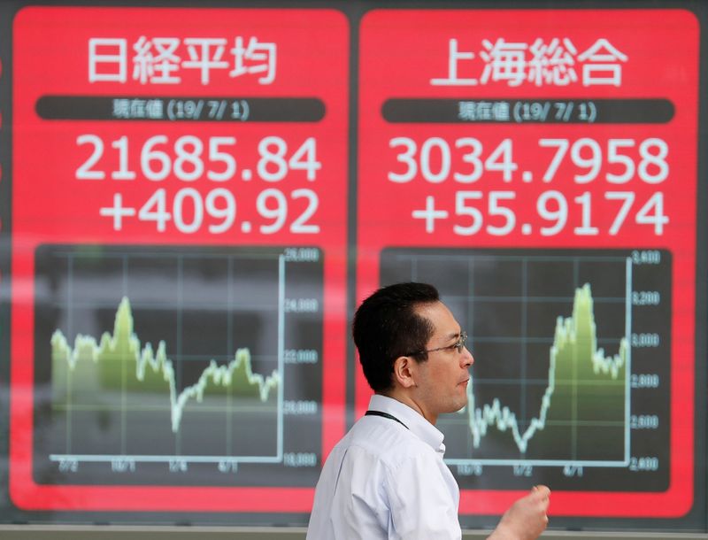 Asian stocks at seven-month highs after Wall Road cracks extra records