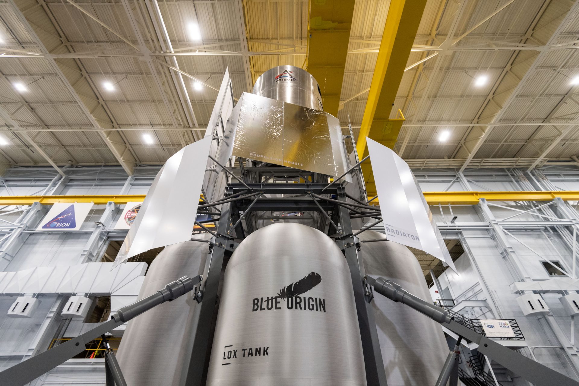 Blue Foundation-led ‘Nationwide Workforce’ delivers mock-up moon lander to NASA for assessments