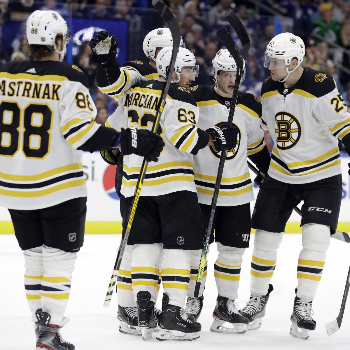 David Pastrnak, Brad Marchand Get as Bruins Preserve Off Lightning in Sport 1
