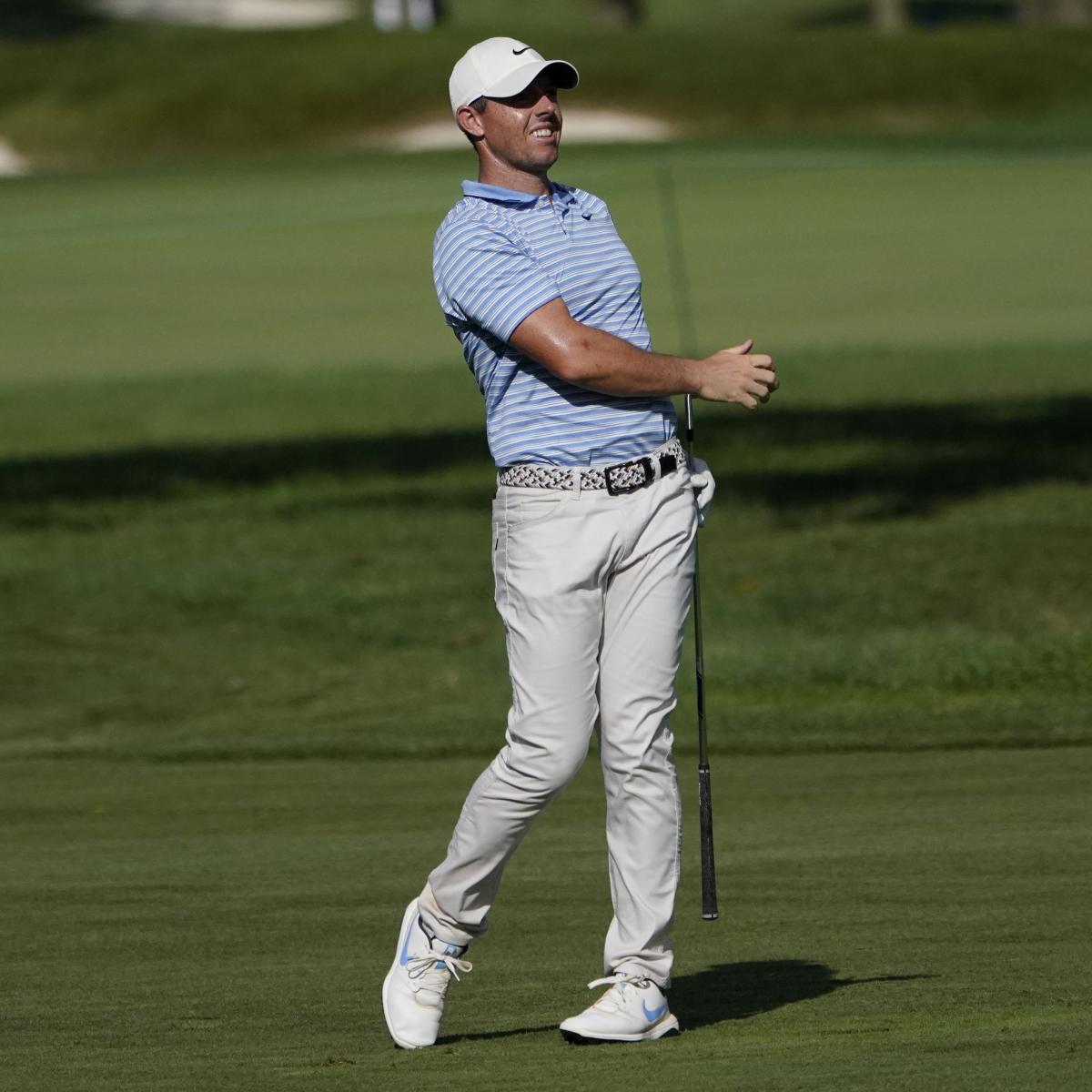 BMW Championship 2020: Rory McIlroy, Patrick Cantlay Tied for Lead After Round 2