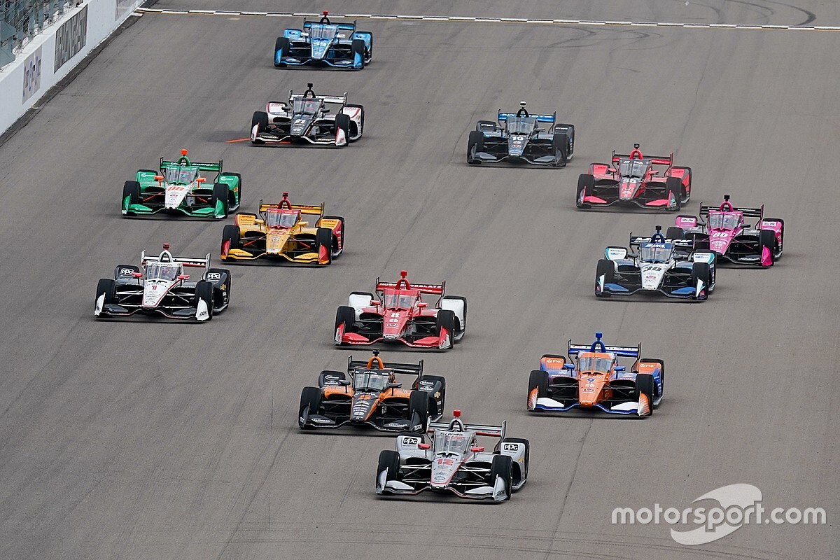 What time and channel is the IndyCar shuffle on the recent time?