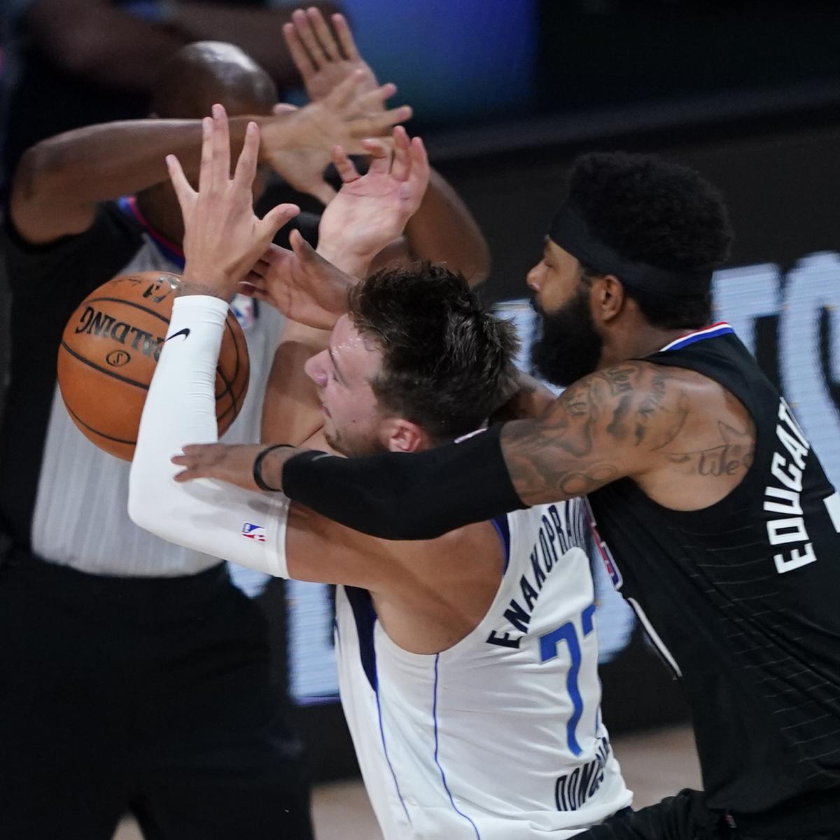 Clippers’ Marcus Morris Ejected vs. Mavericks After Flagrant Nasty on Luka Doncic