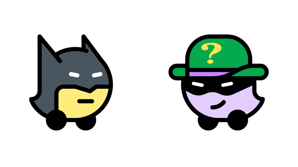 Batman (and the Riddler) can now come up with instructions in Waze
