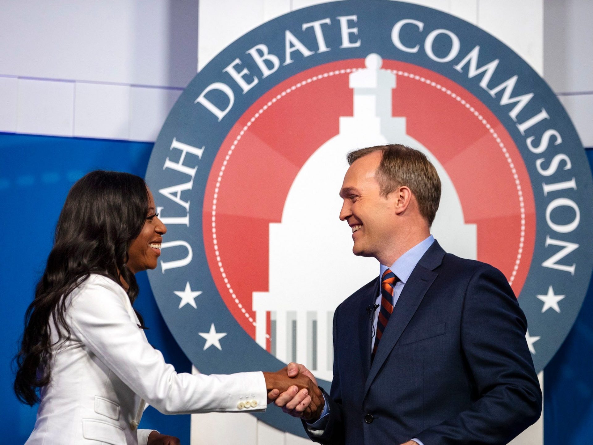 First-term Obtain. Ben McAdams and Burgess Owens face off in Utah’s 4th Congressional District