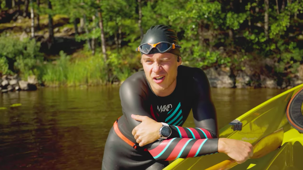 Here’s What a Grueling 10-Hour, 10,000-Calorie Triathlon Workout Did to This Guy’s Body