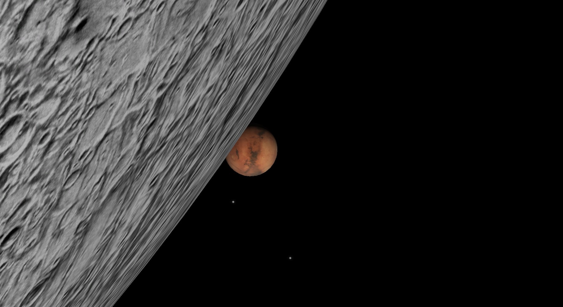 Stare Mars rendezvous with the moon this Labor Day weekend