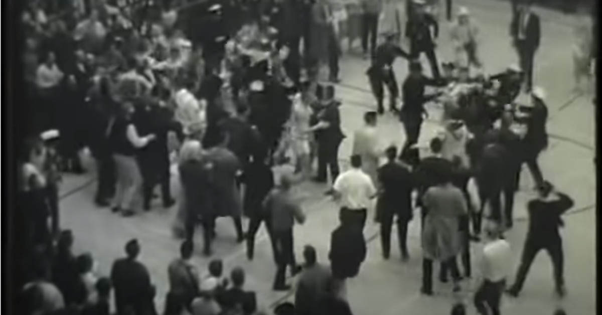 The finest ever basketball fight used to be Duke vs. UNC in 1961