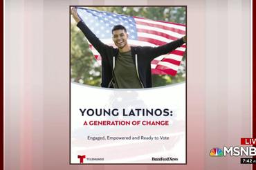 The assign younger Latino voters stand on the disorders