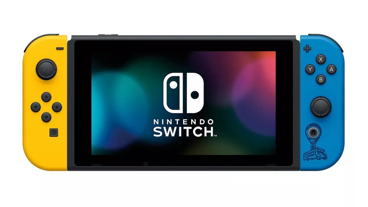 Fortnite Nintendo Switch Special Version Published, With Contemporary Joy-Con Colours